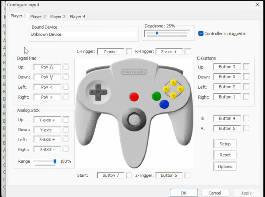 Project64 Screenshot 2